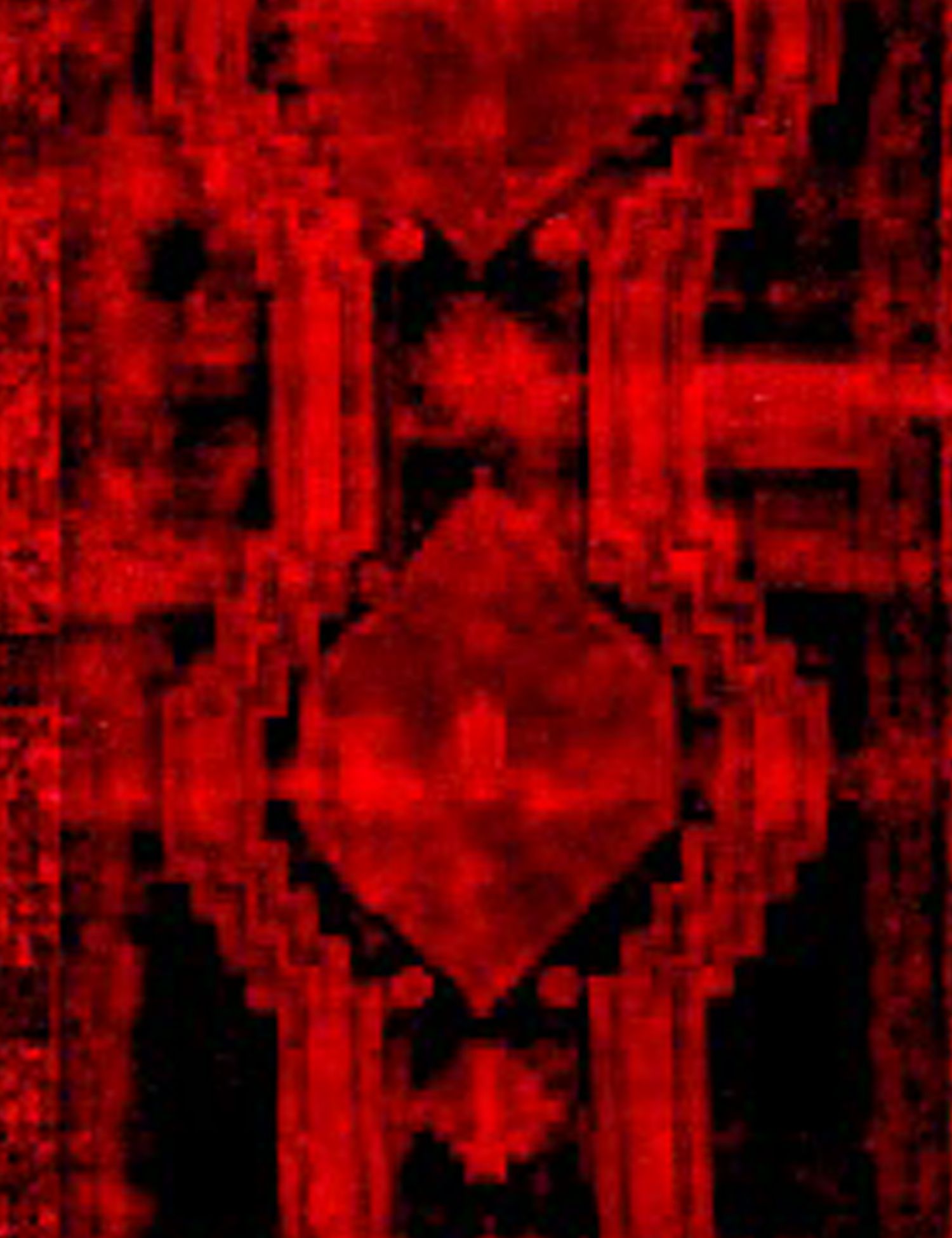 Tappeto Vintage  rot <br/>242 x 89 cm