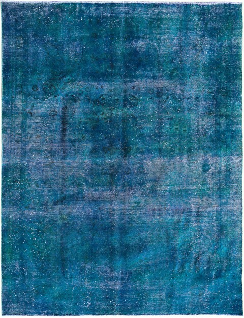 Blau Persien Vintage Teppich  340 x 236 cm