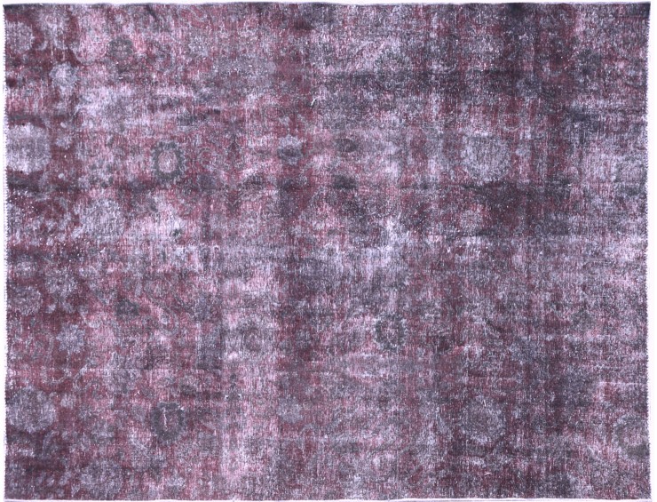 Lila Persien Vintage Matta  283 x 192 cm