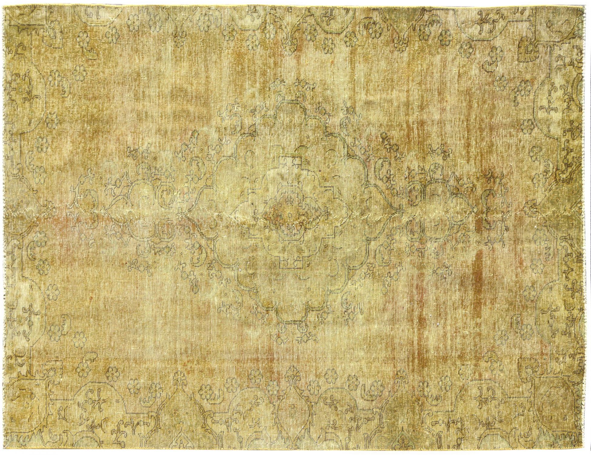 Tappeto Vintage  giallo <br/>277 x 174 cm