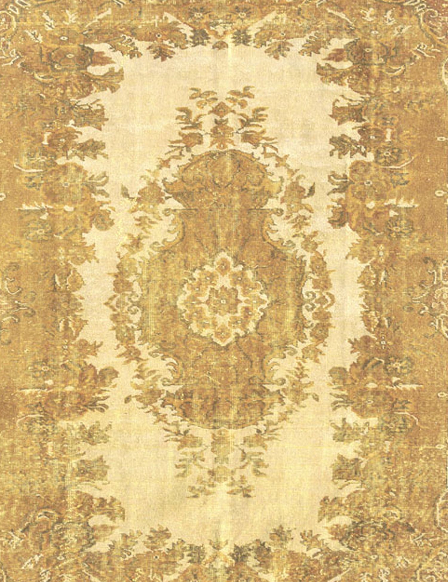 Vintage Teppich  gelb <br/>291 x 182 cm