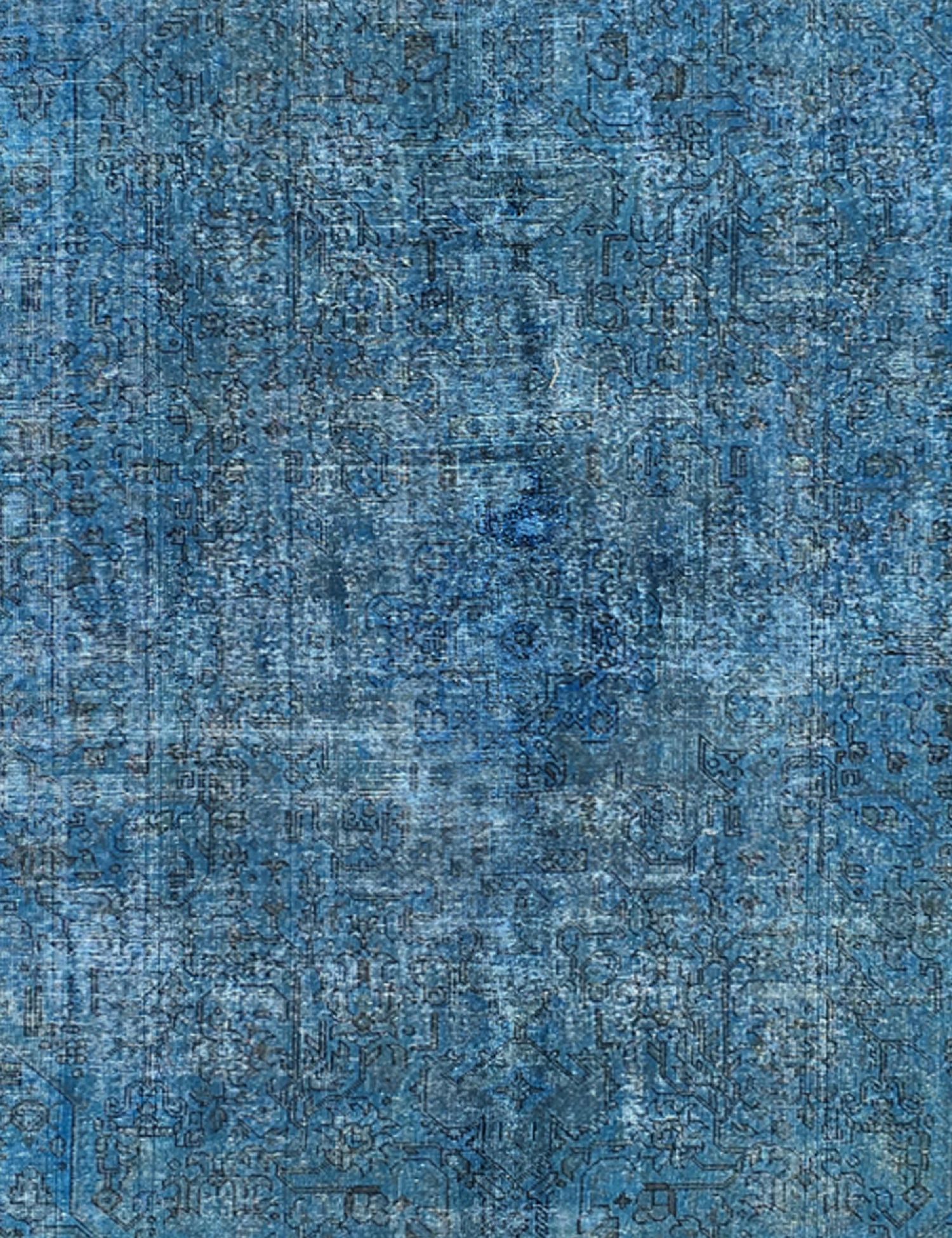 Tappeto Vintage  blu <br/>382 x 289 cm