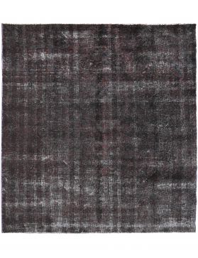 Vintage Teppich 234 x 200 schwarz