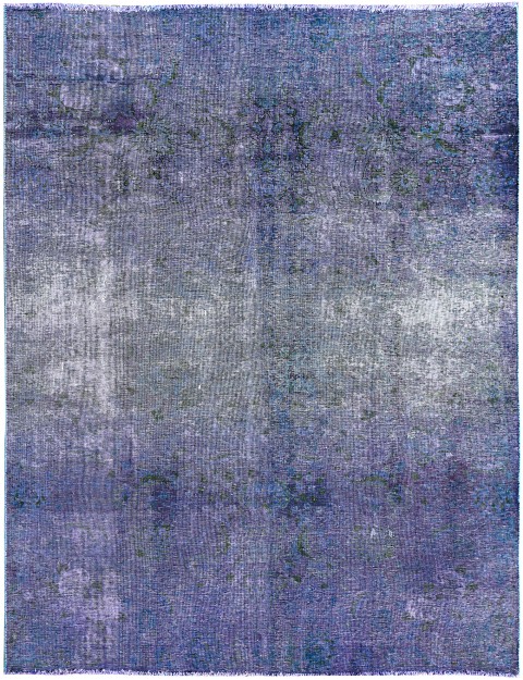 Blau Persien Vintage Teppich 284 x 200 cm