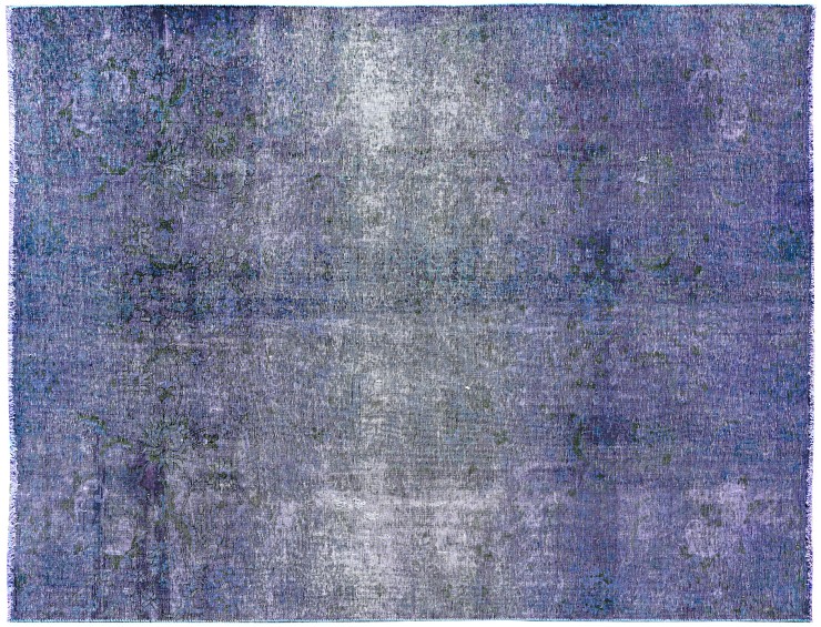 Blu Persiano Tappeto Vintage 284 x 200 cm