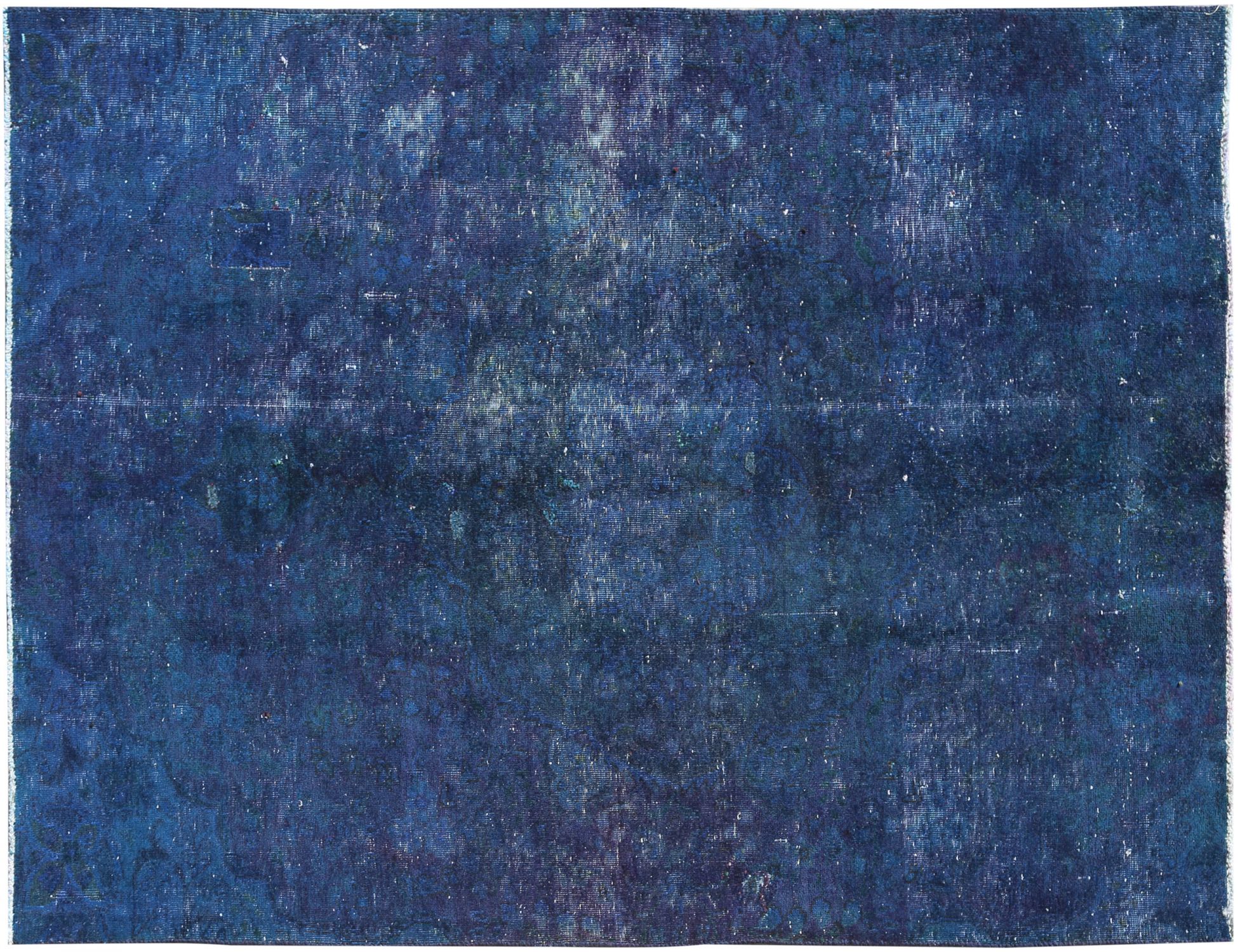 Tappeto Vintage  blu <br/>214 x 137 cm