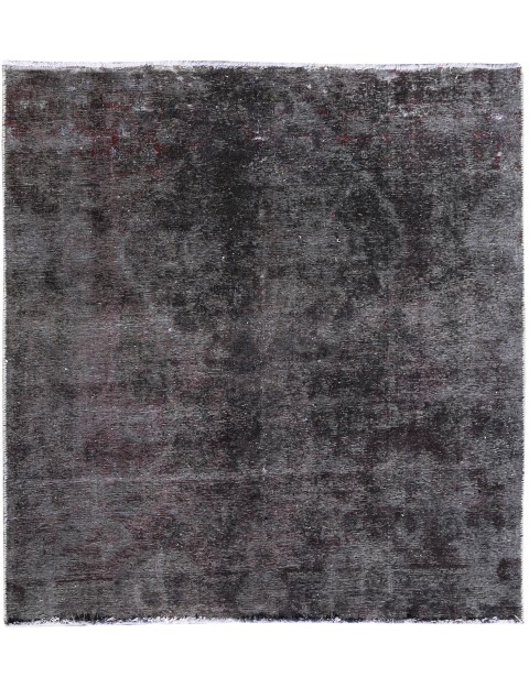 Blau Persien Vintage Teppich 198 x 189 cm