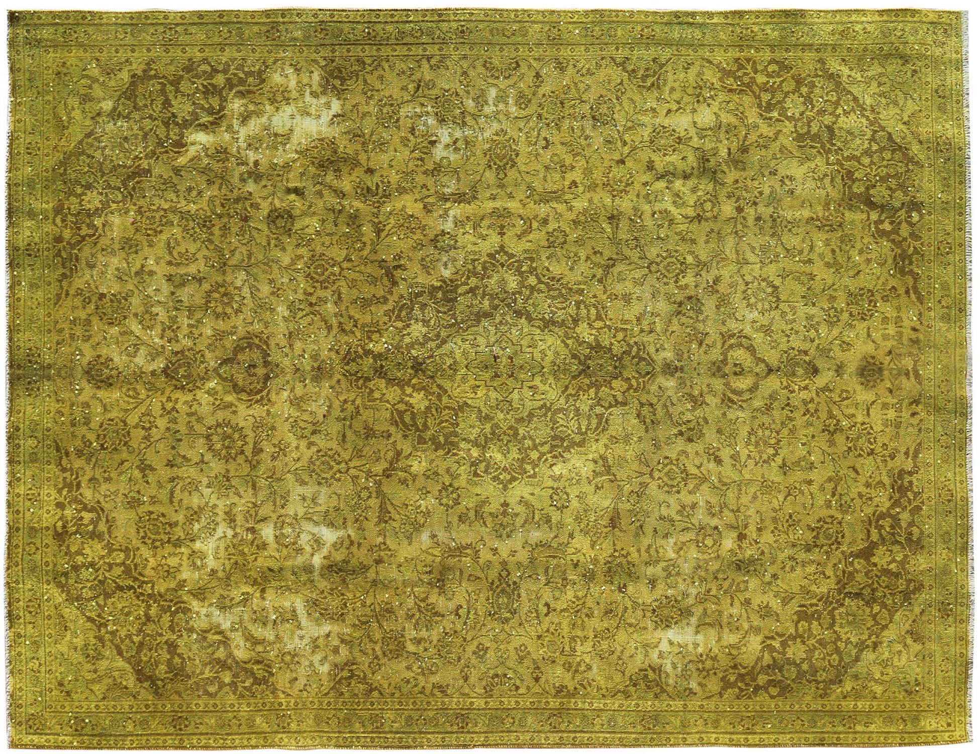 Tappeto Vintage  giallo <br/>308 x 213 cm