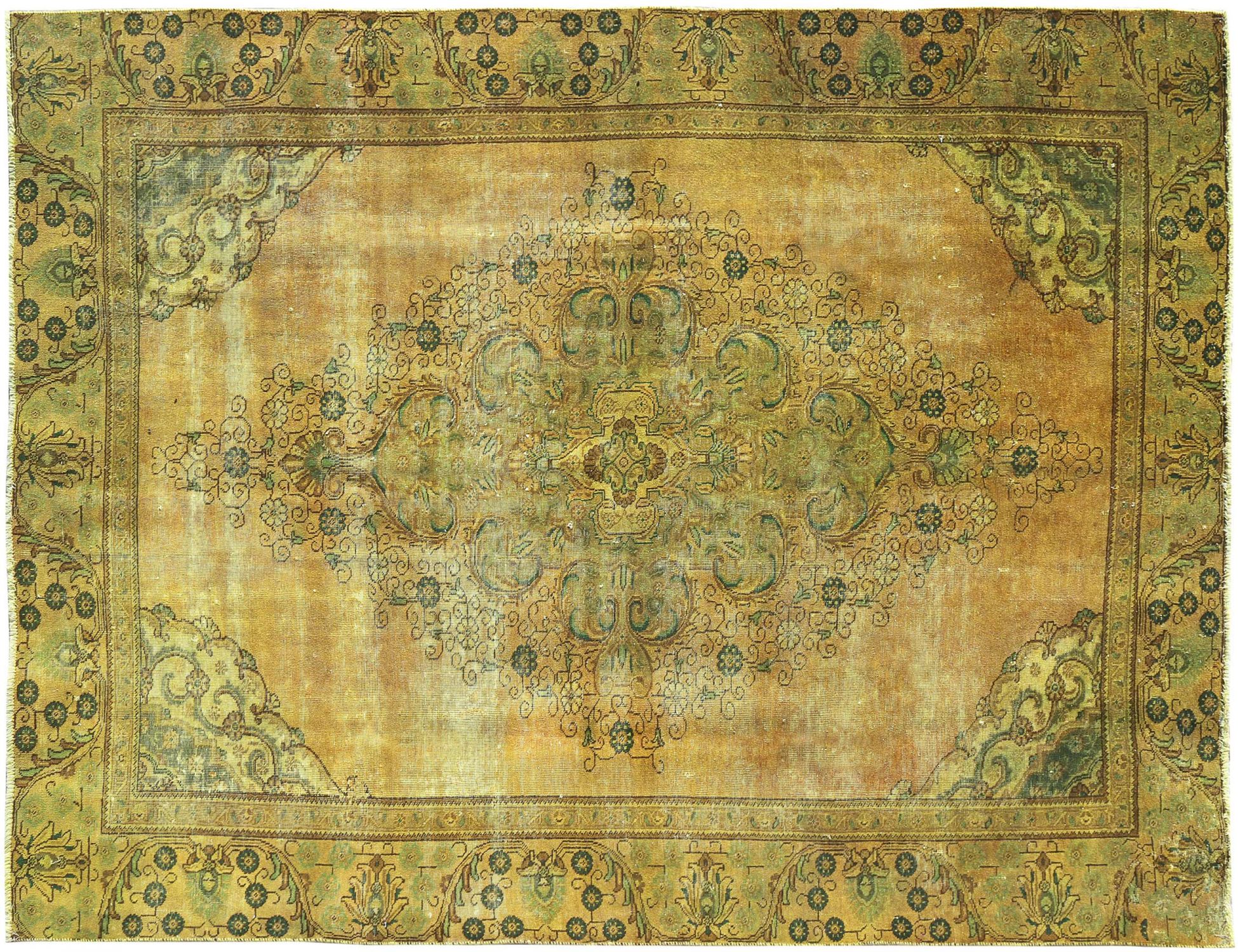 Tappeto Vintage  giallo <br/>336 x 235 cm