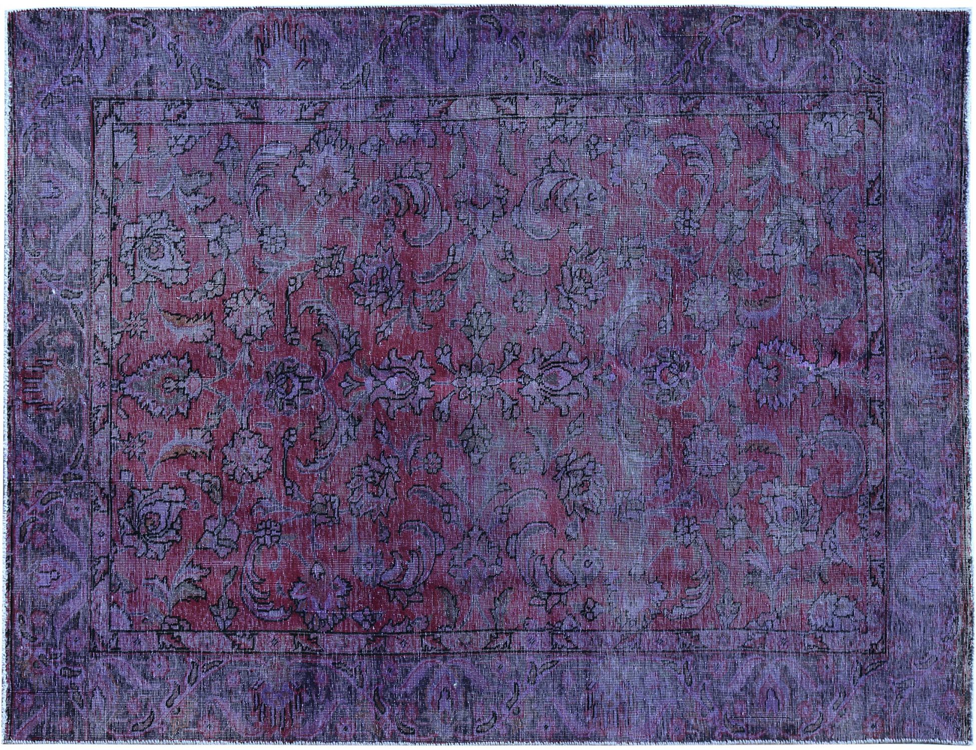 Tappeto Vintage  viola <br/>236 x 187 cm