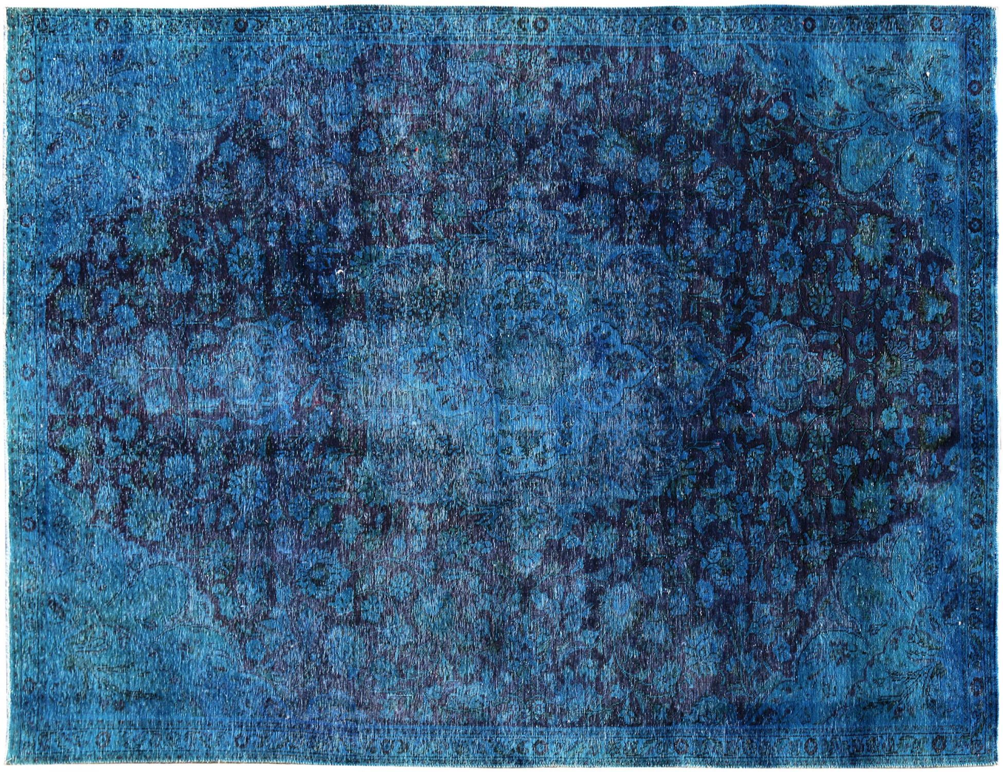 Tappeto Vintage  blu <br/>390 x 219 cm