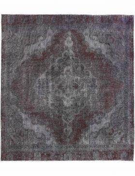 Square Vintage Carpet  purple  <br/>246 x 236 cm