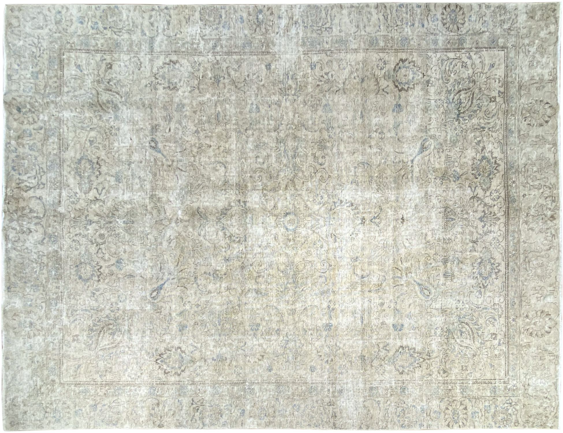 Vintage Teppich  grau <br/>368 x 254 cm