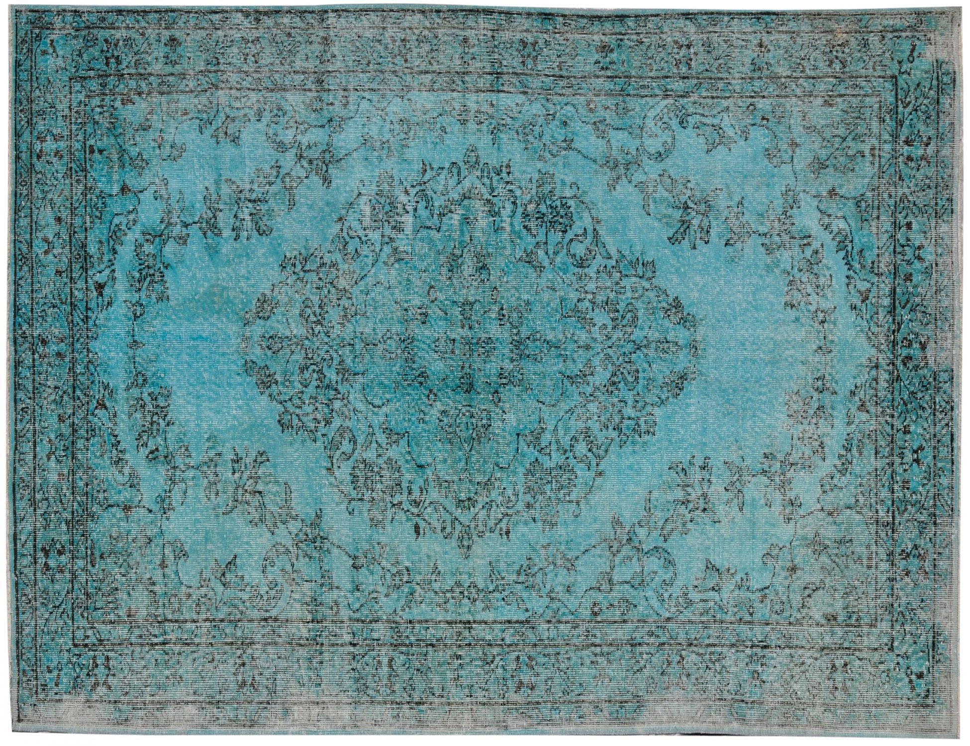 Tappeto Vintage  blu <br/>275 x 178 cm