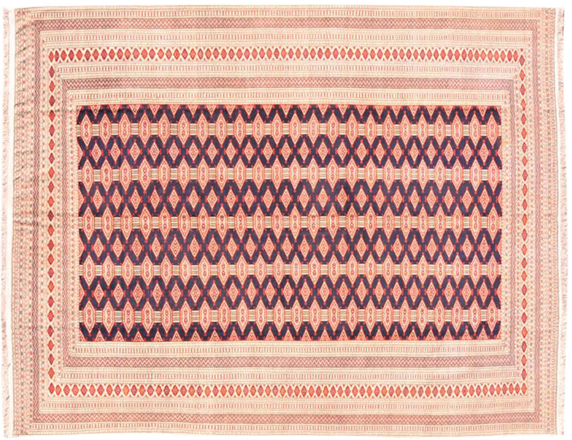 Persian Rug TURKMAN   blue <br/>355 x 260 cm