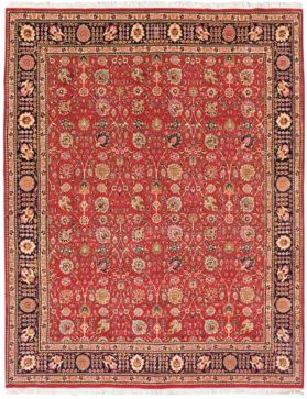 Persian Rug 397 x 305 red 