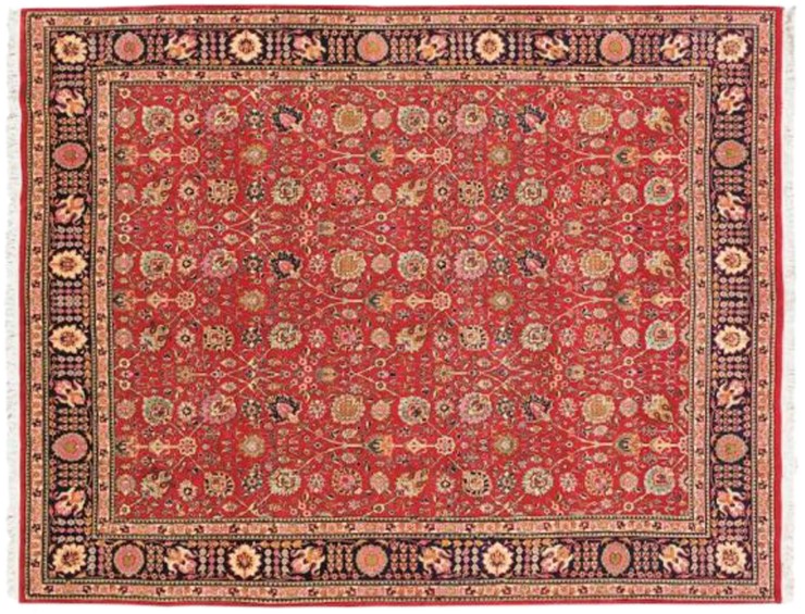 Rød Persien Persisk Tæppe 397 x 305 cm