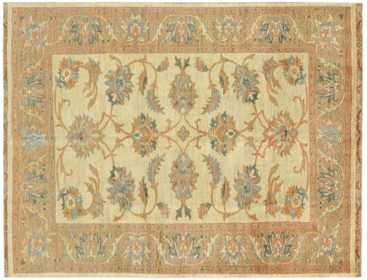 Beige Persien Perserteppich  297 x 214 cm