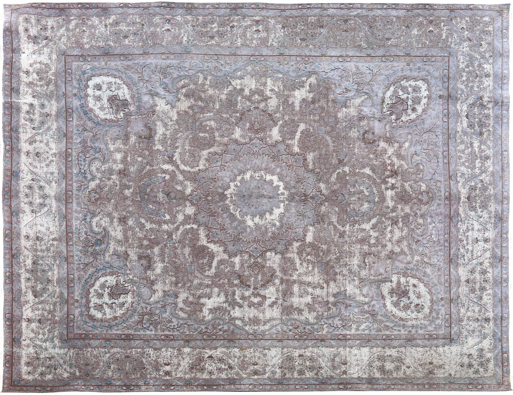 Tappeto Vintage  blu <br/>376 x 295 cm