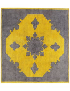 Tappeto Vintage  giallo <br/>202 x 210 cm