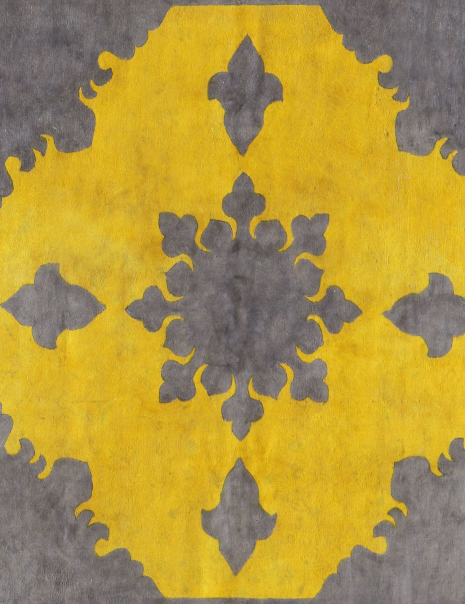 Tappeto Vintage  giallo <br/>202 x 210 cm
