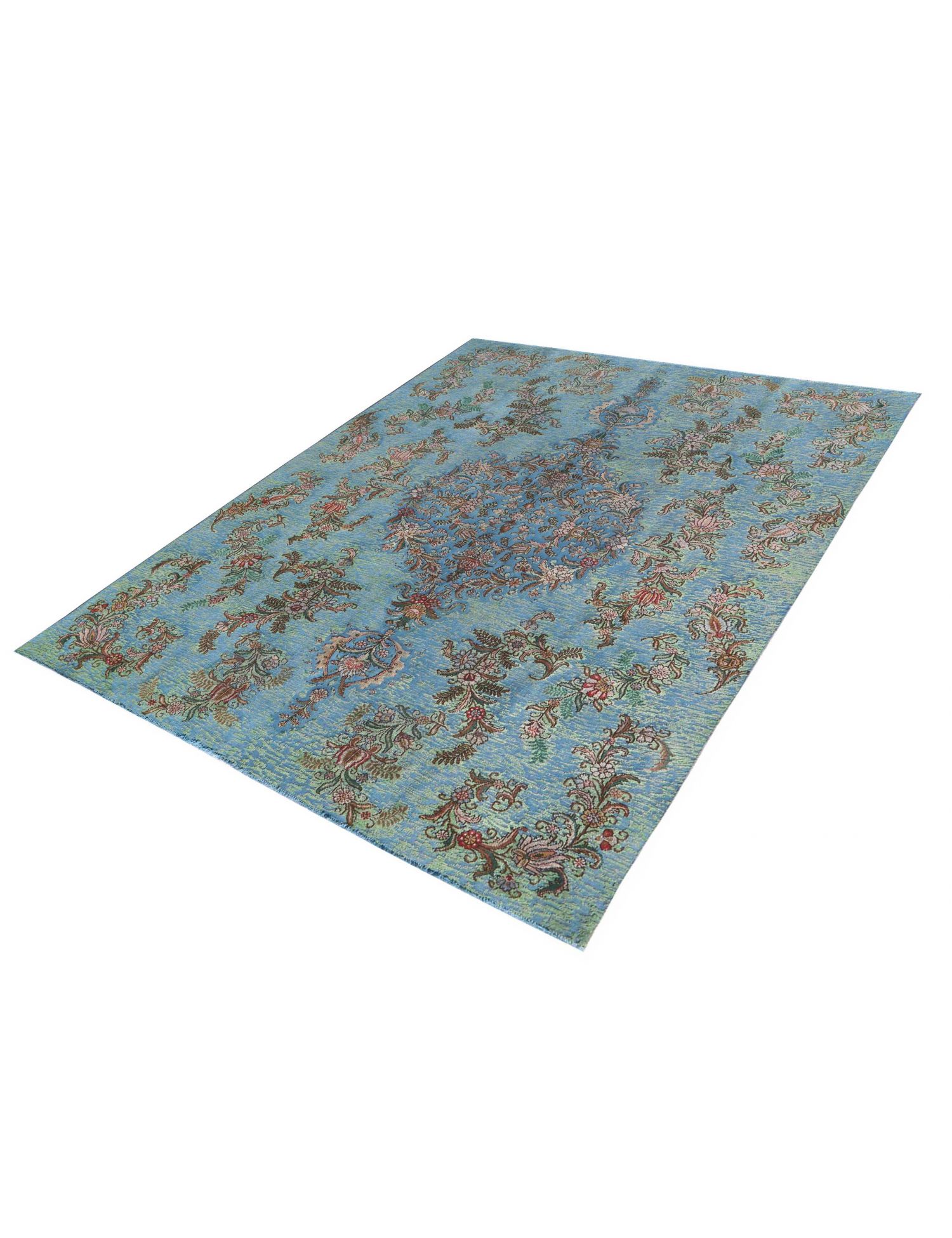 Retro Perserteppich  blau <br/>338 x 243 cm