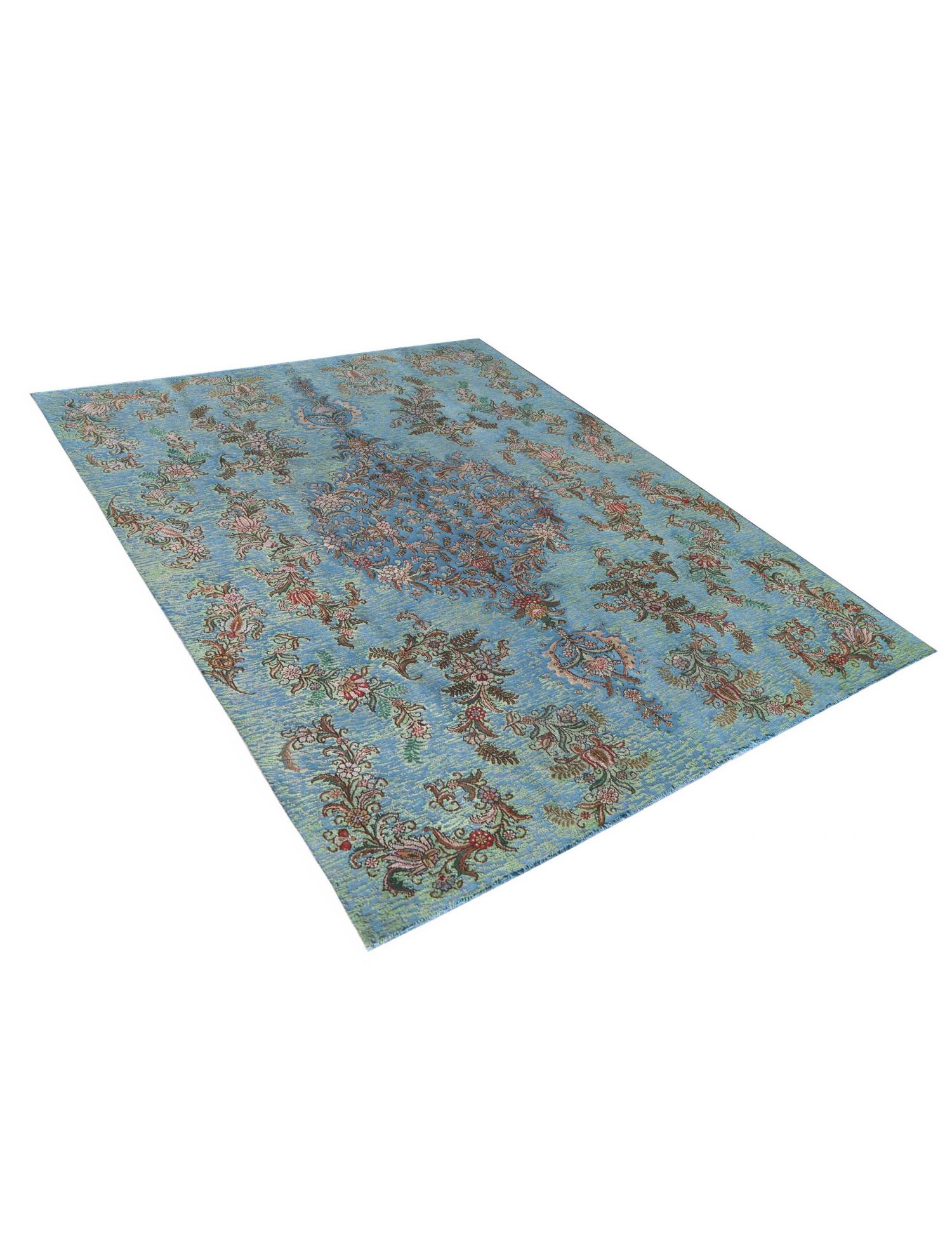 Retro Perserteppich  blau <br/>338 x 243 cm