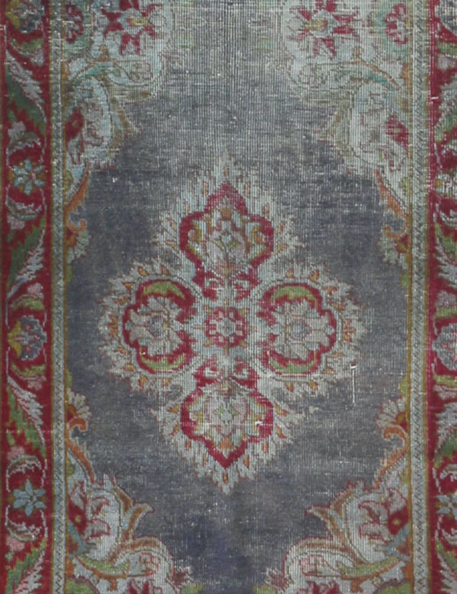 Vintage Teppich  blau <br/>375 x 80 cm