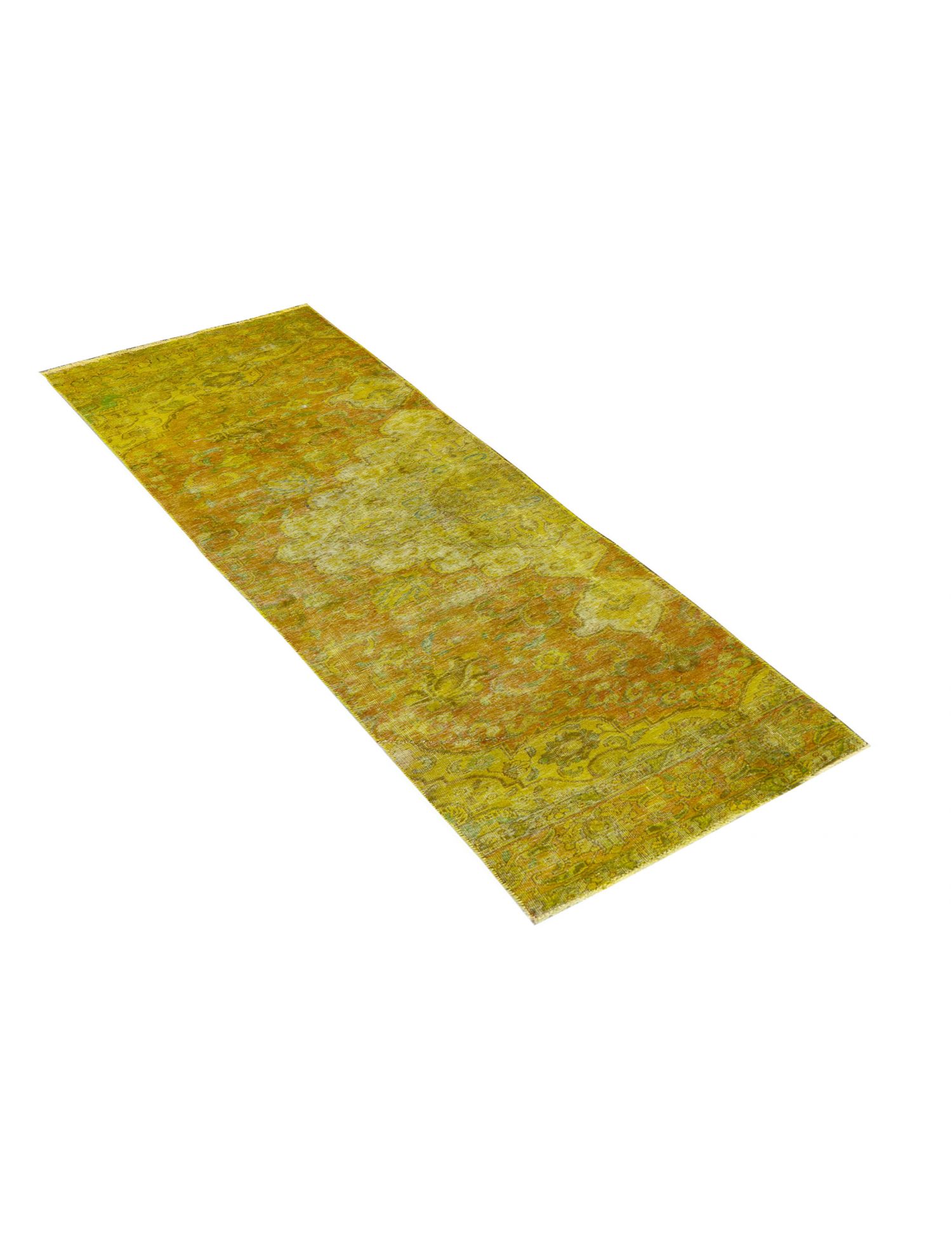 Tappeto Vintage  giallo <br/>373 x 92 cm