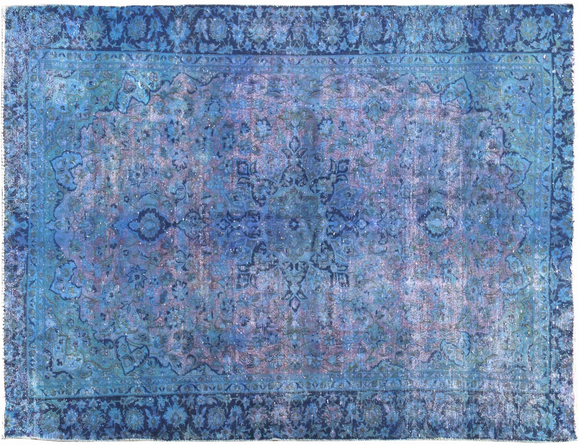 Tappeto Vintage  blu <br/>300 x 210 cm