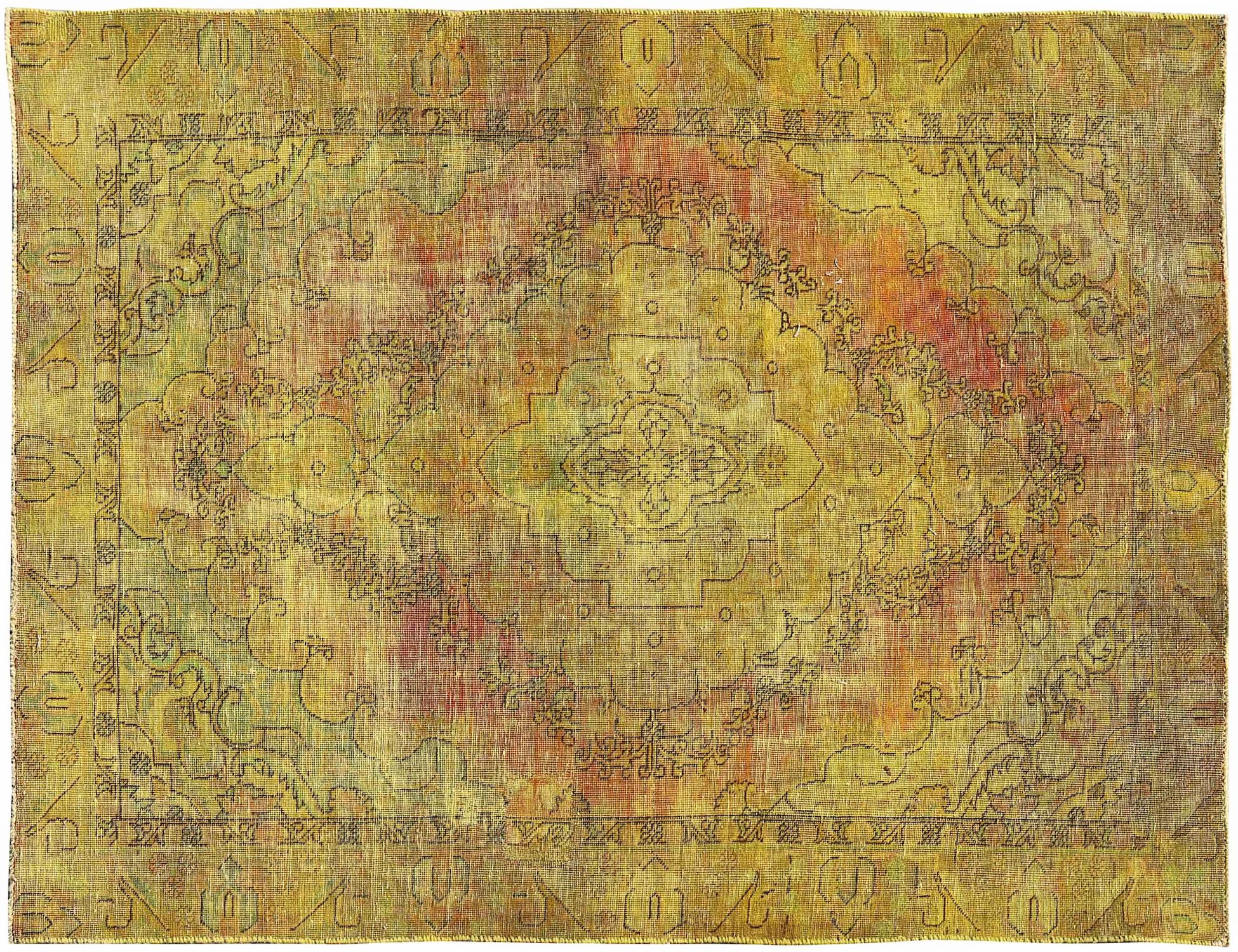 Tappeto Vintage  giallo <br/>266 x 180 cm