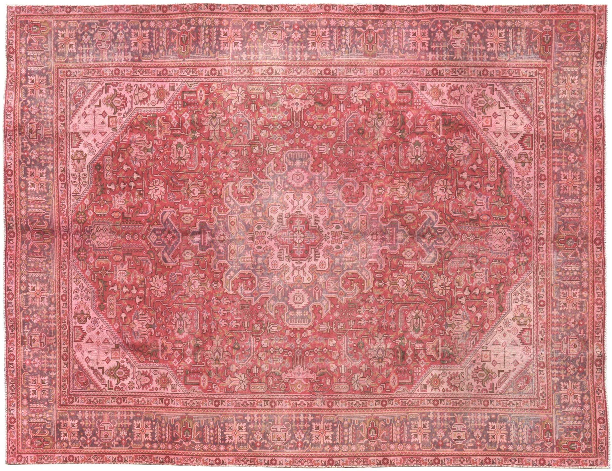Tappeto Vintage  rosa <br/>330 x 237 cm