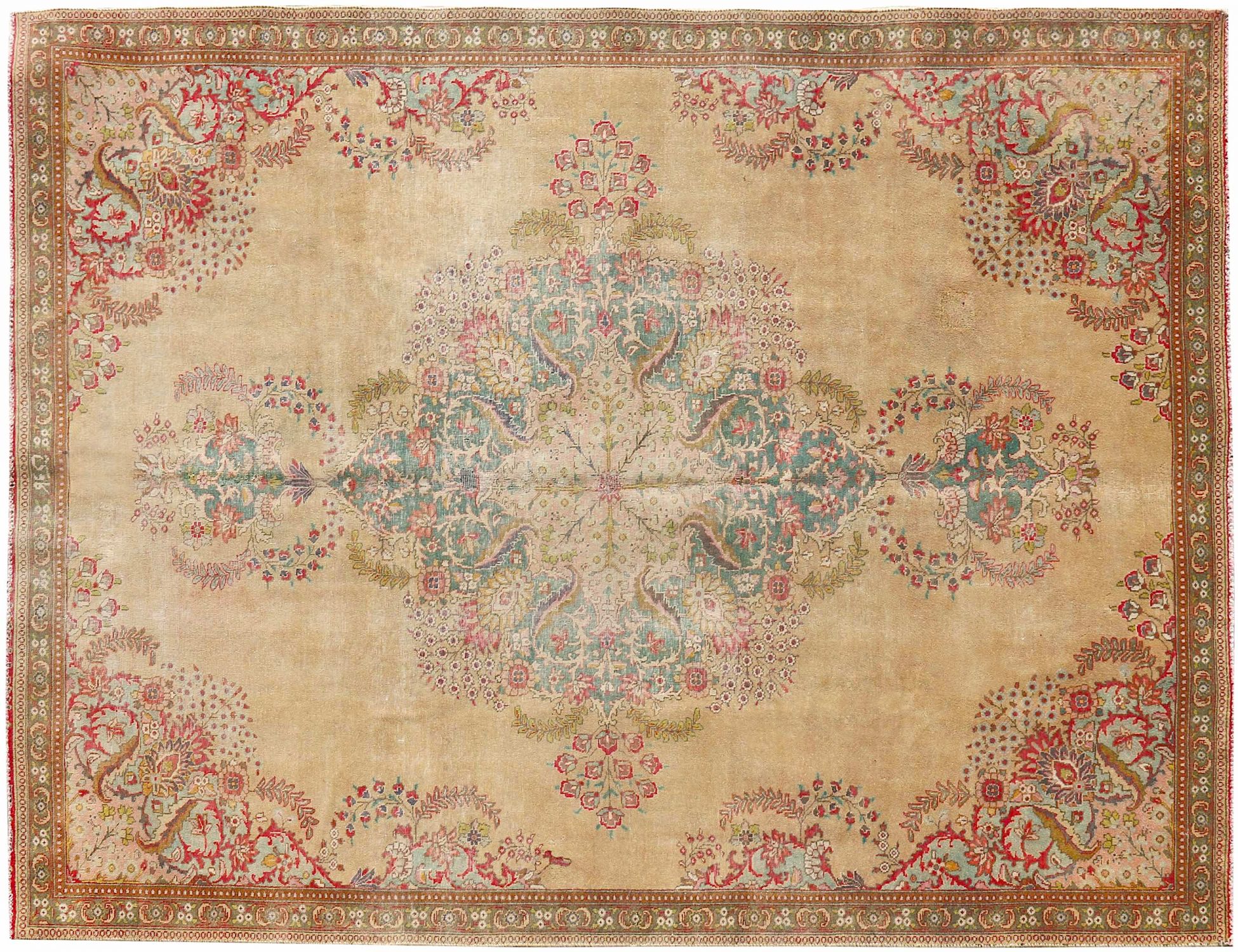Persian Rug  yellow  <br/>315 x 220 cm