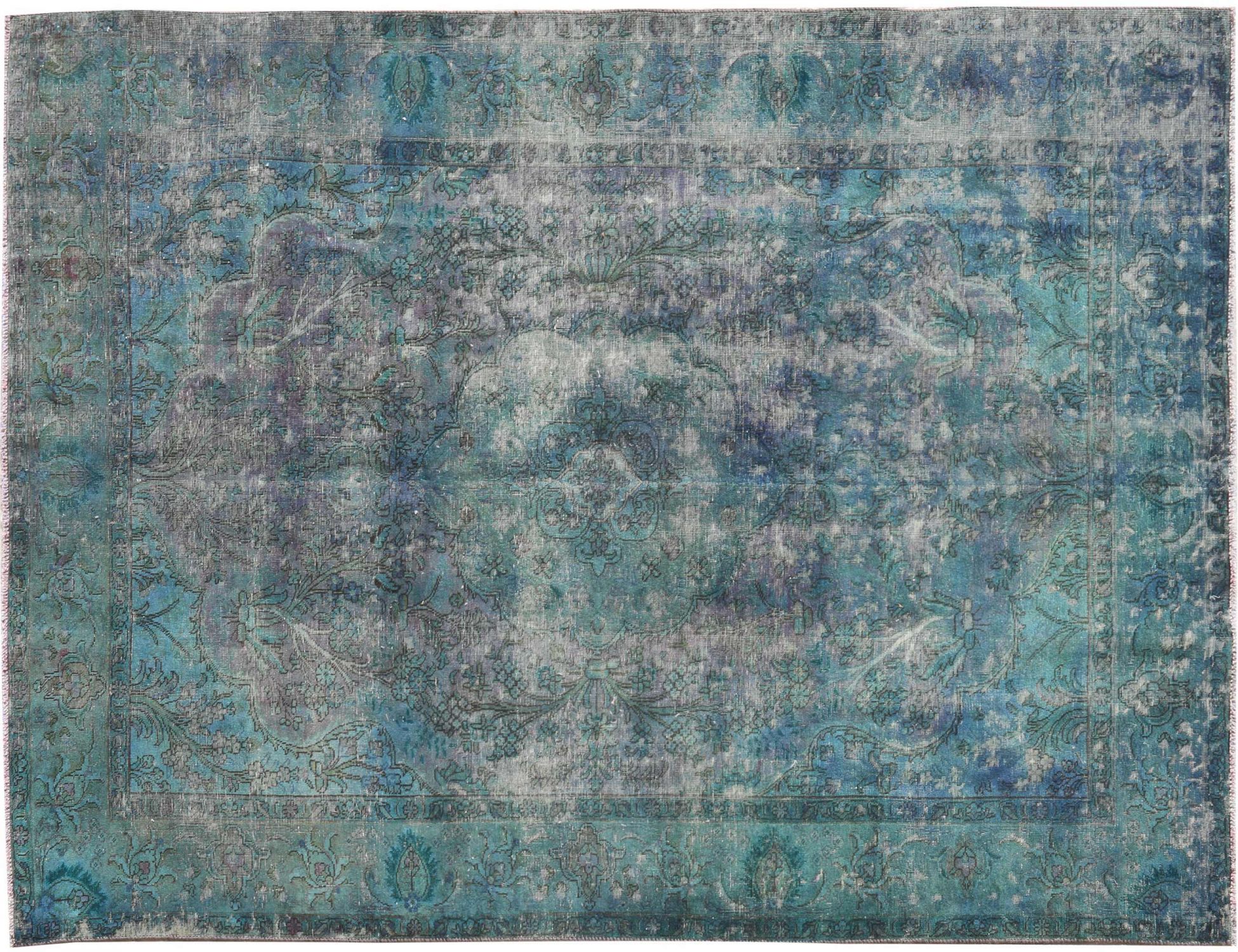 Tappeto Vintage  blu <br/>308 x 213 cm