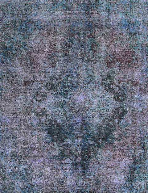 Blau Persien Vintage Teppich  393 x 270 cm