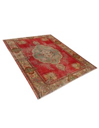 Röda Persien Retro Matta  165 x 128 cm