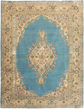 Retro Rug  blue <br/>410 x 280 cm