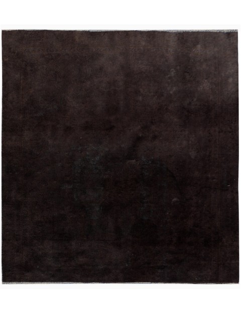 Svart Persien Vintage Matta  269 x 269 cm