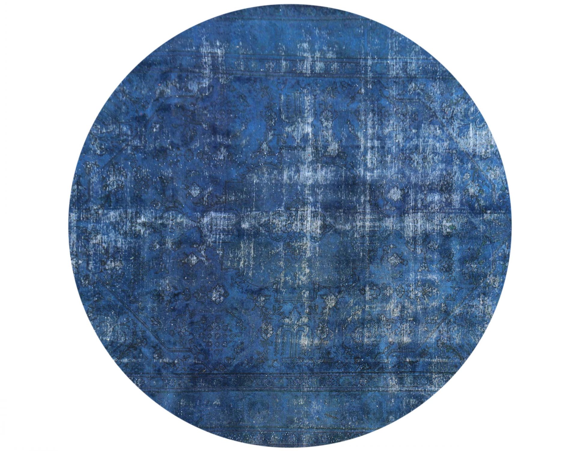 Tappeto Vintage  blu <br/>290 x 290 cm