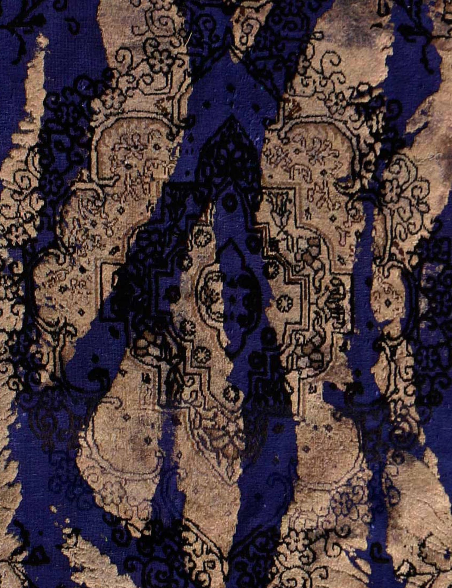Vintage Perserteppich  blau <br/>278 x 278 cm