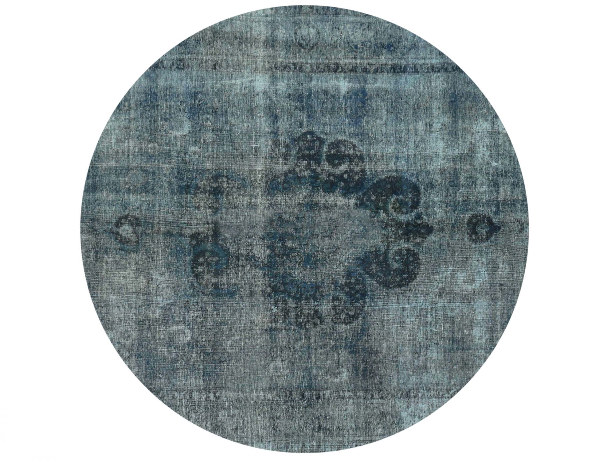 Tappeto Vintage  blu <br/>290 x 290 cm