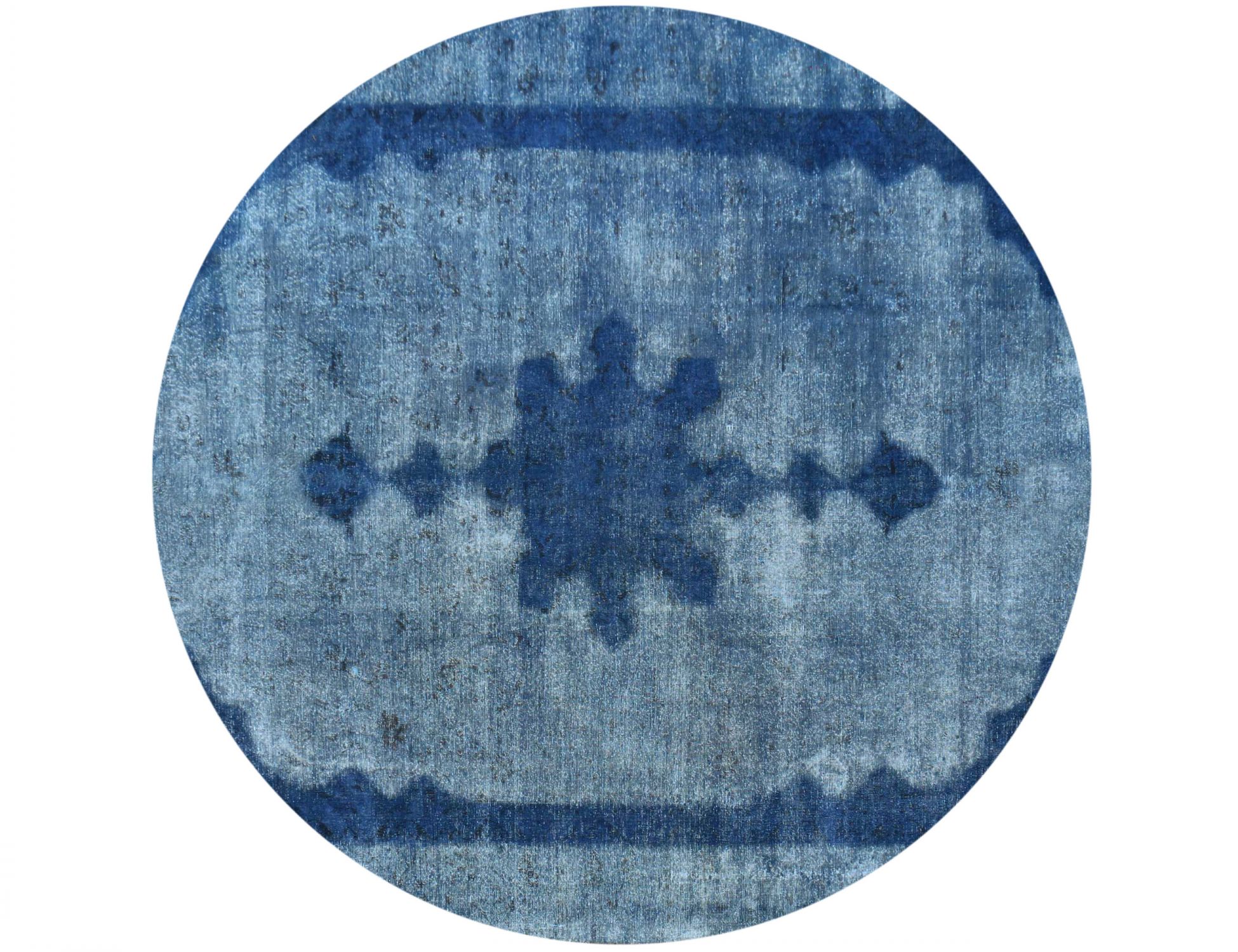 Tappeto Vintage  blu <br/>267 x 267 cm