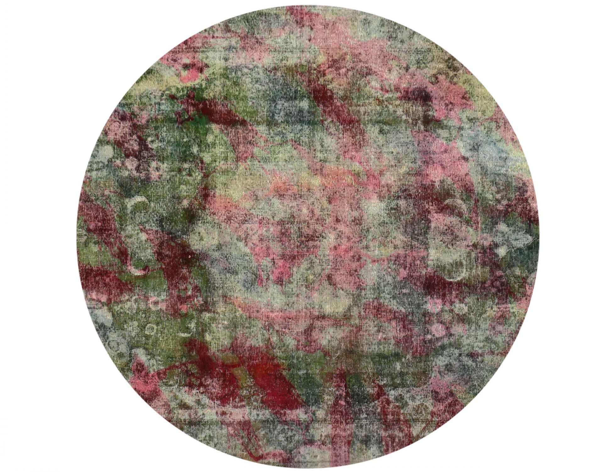 Tappeto Vintage  verde <br/>273 x 273 cm