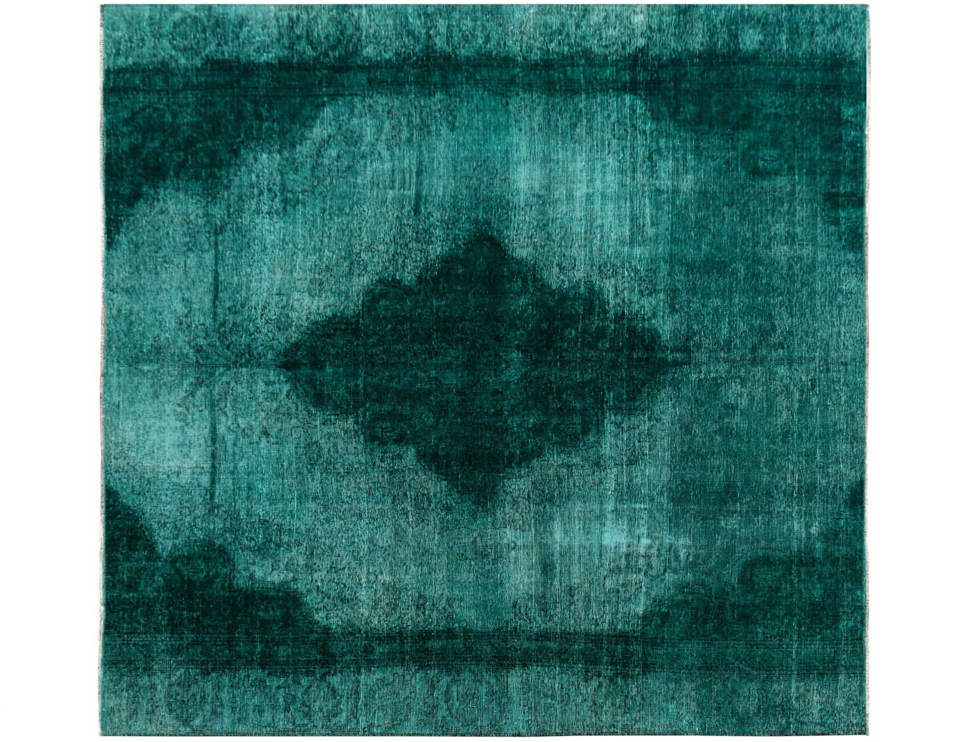 Tappeto Vintage  verde <br/>270 x 270 cm
