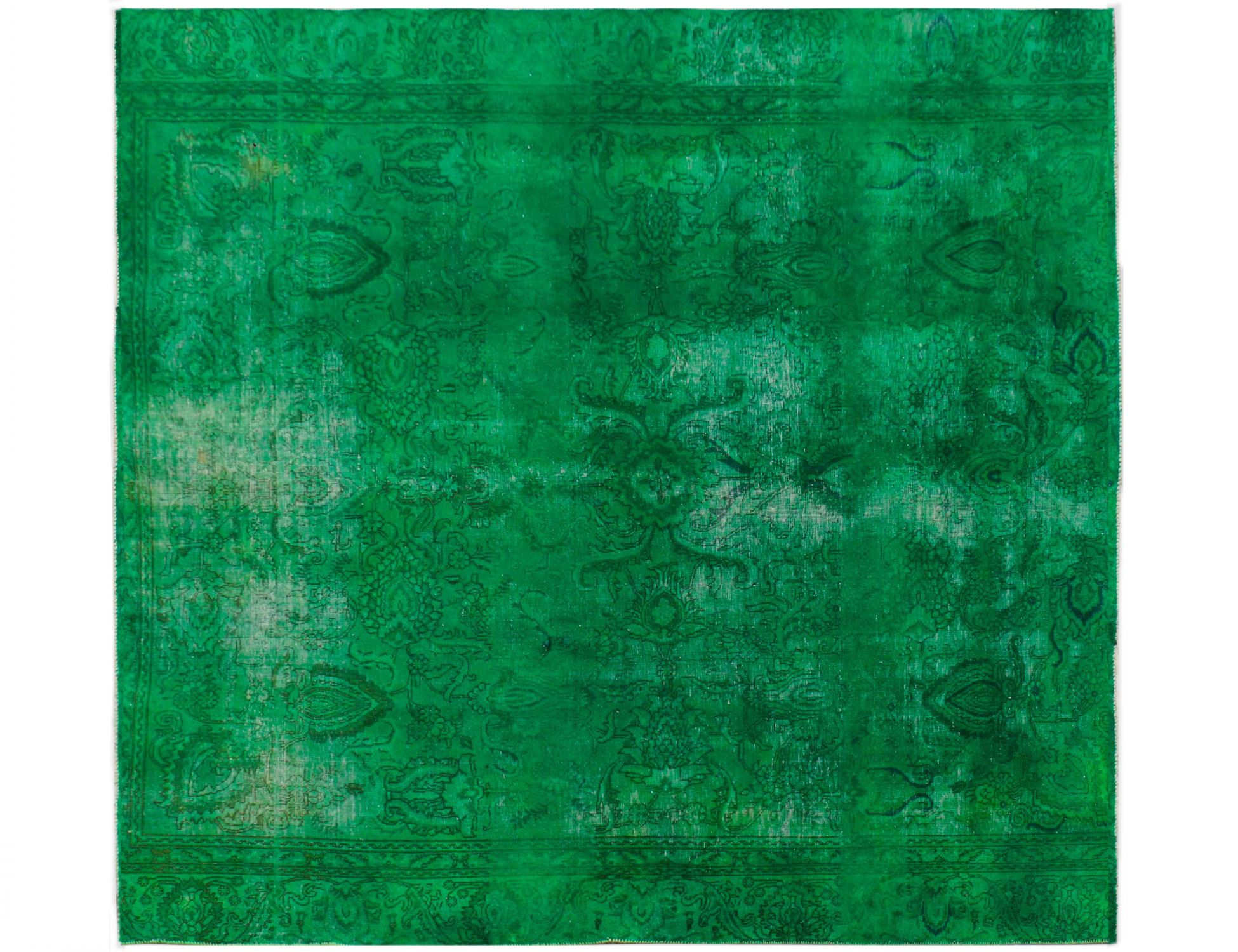 Tappeto Vintage  verde <br/>268 x 268 cm