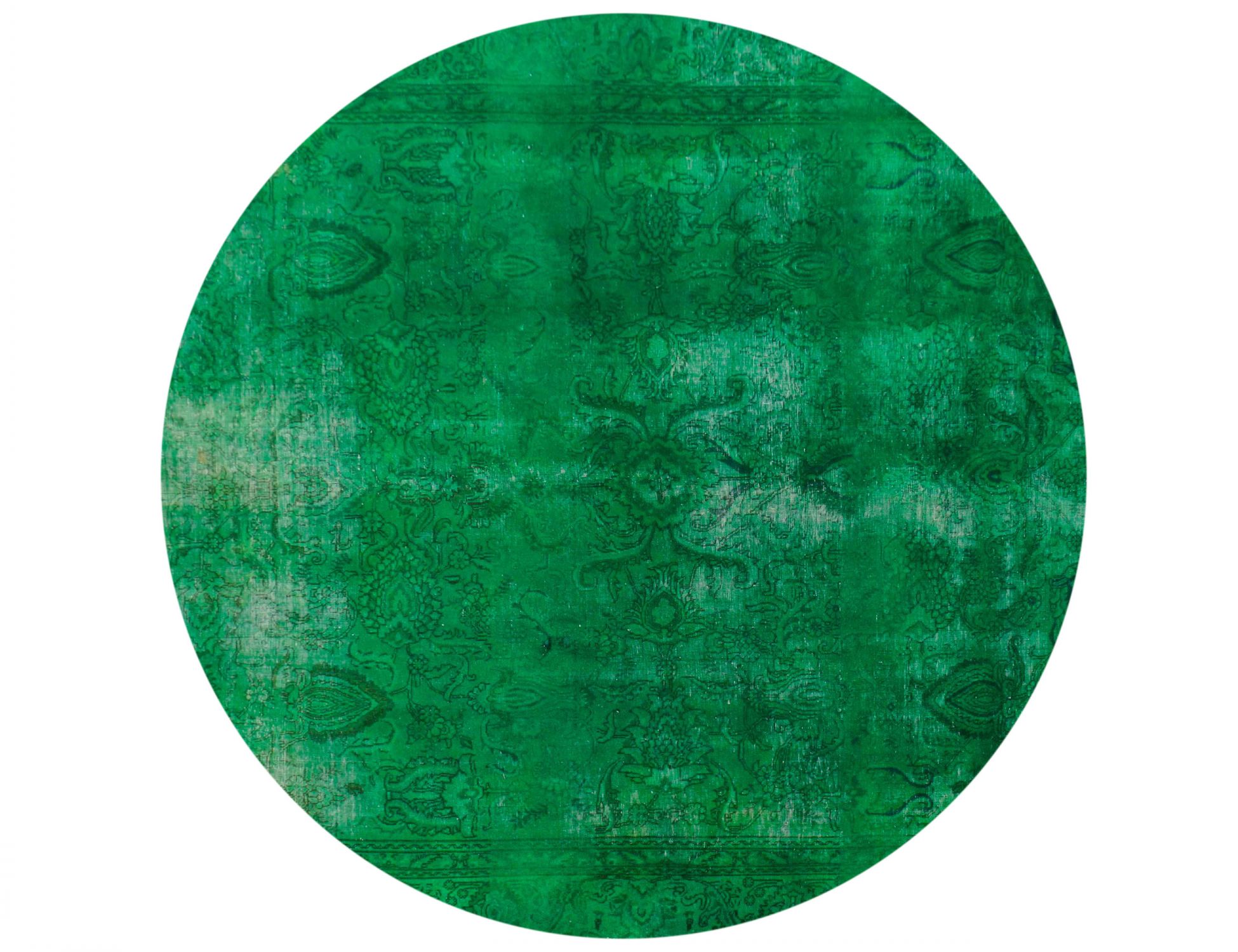 Vintage Perserteppich  grün <br/>268 x 268 cm