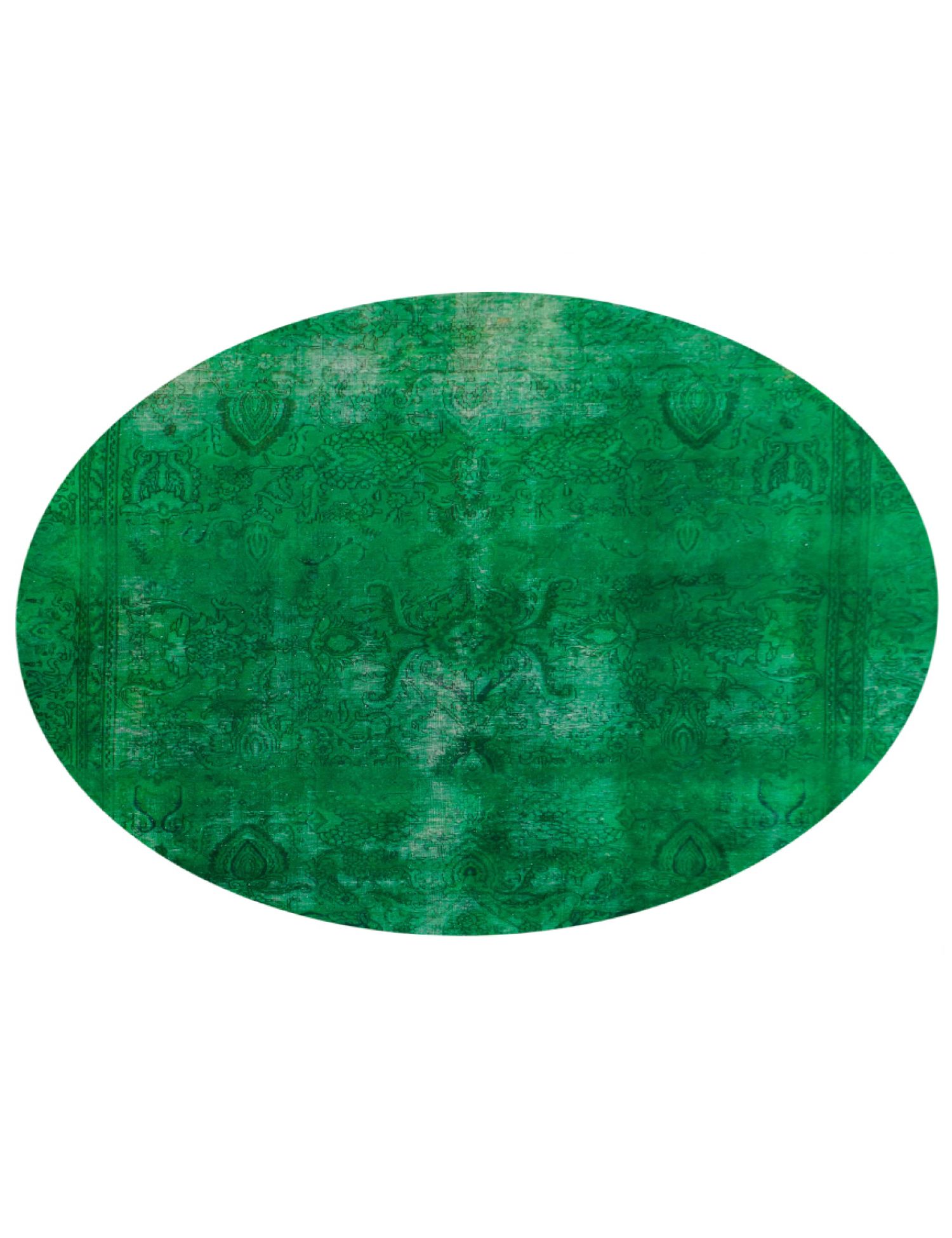 Vintage Perserteppich  grün <br/>268 x 268 cm