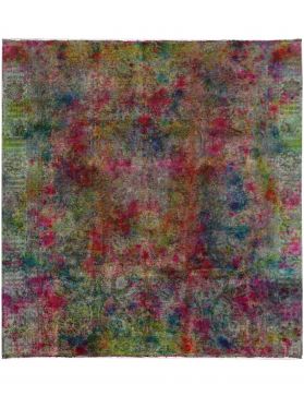 Square Vintage Carpet  multicolor  <br/>265 x 265 cm