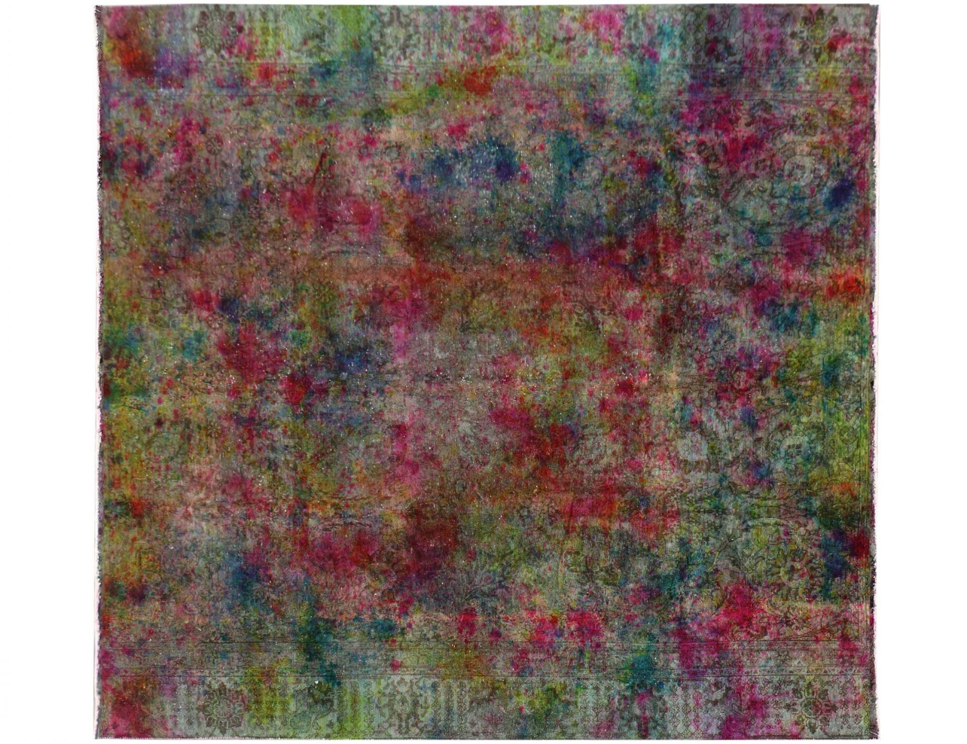 Vintage Matta  flerfärgad <br/>265 x 265 cm