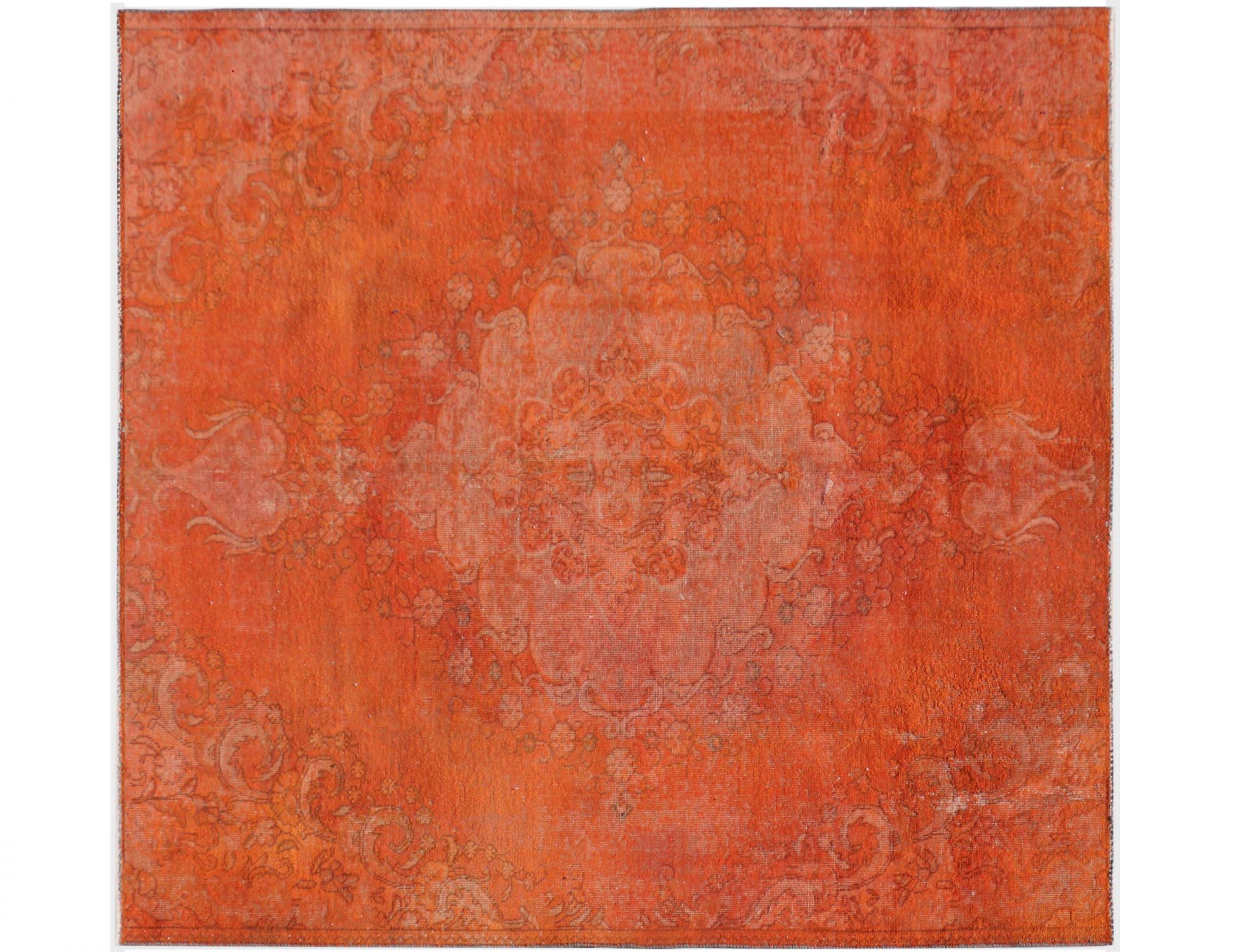 Tappeto Vintage  arancione <br/>206 x 206 cm